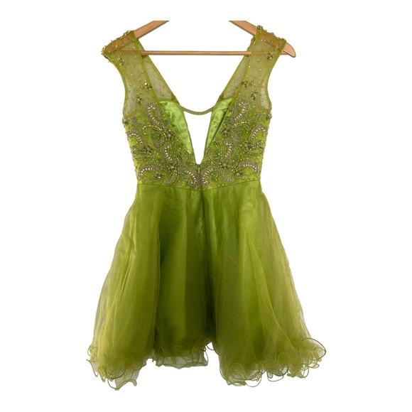 Zachary Alexander Slim Fit Short Poofy Prom Dress - Picture 2 of 5